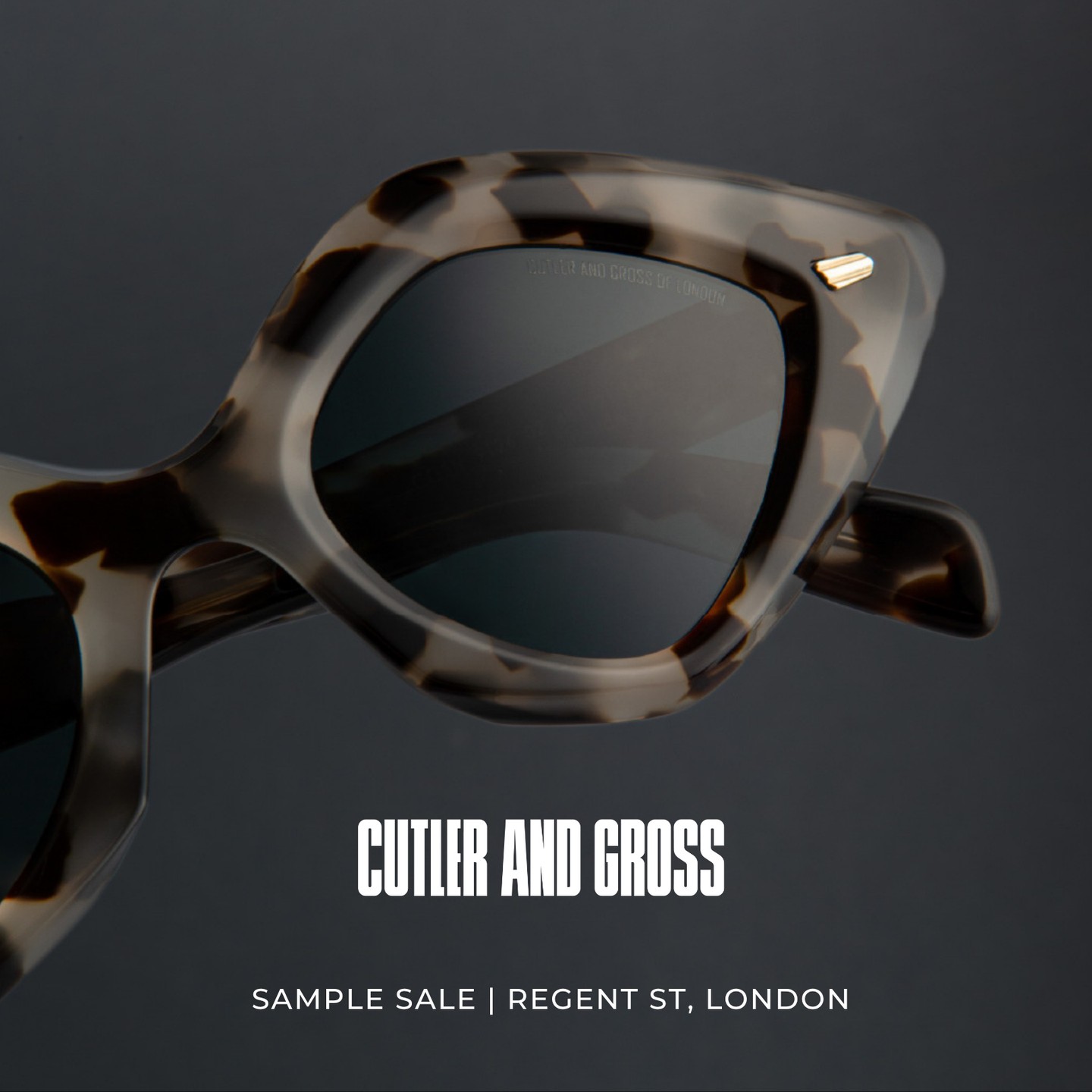 Culter and Gross | Exceptional Savings | Regent Street⁠
⁠
A brand built on friendship and rooted in craft, Cutler and Gross was established by opticians Mr Cutler and Mr Gross in 1969. They had a vision: to pioneer a new standard of eyewear. Each frame was made by hand in the workshop above the Knightsbridge store in London.⁠
⁠
Book now via the link in bio.