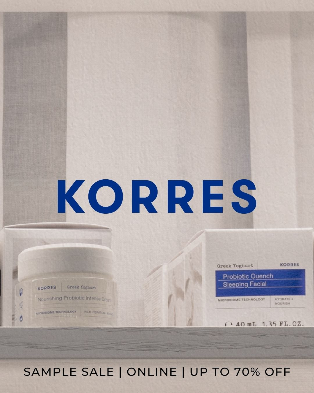 Book your ticket now via the link in our bio | Enjoy up to 70% off personal care and beauty products from Korres at the Showcase online store.⁠
⁠
Korres is a Greek skincare brand grounded in the power of natural ingredients and homeopathic heritage. Established in Athens in 1996, Korres blends advanced scientific research with sustainably sourced botanicals from Greece’s rich biodiversity. Renowned for its clean formulations and environmentally conscious approach, the brand offers effective skincare that respects nature, tradition, and innovation.⁠
⁠
