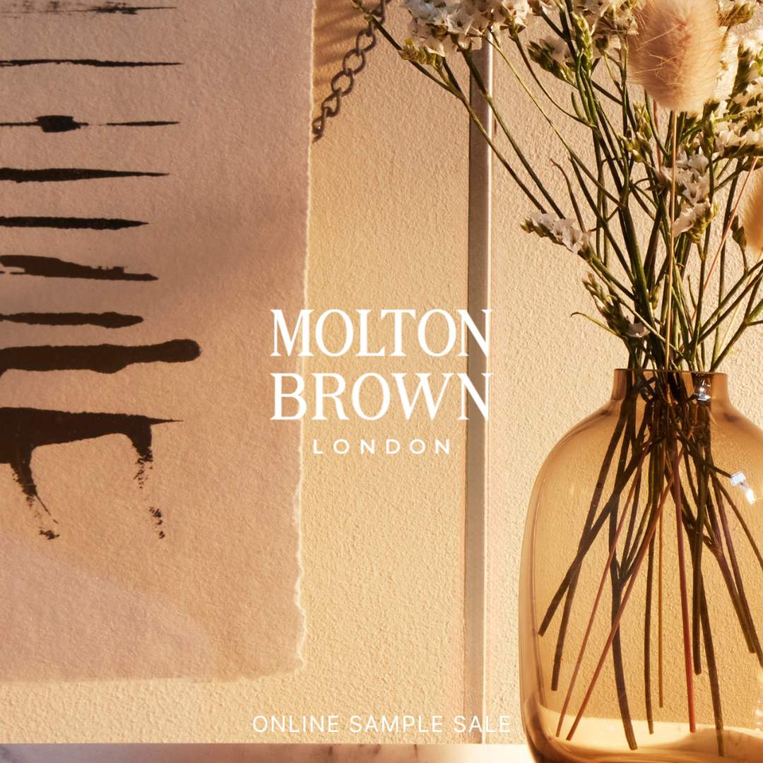 Book your ticket via the link in our bio | Enjoy up to 80% off gifts, bath and body, haircare, toiletries and more by Molton Brown at the Showcase online store.⁠
⁠
Born in South Molton Street, London in 1971, Molton Brown is an enduring icon of uniquely British style. Working side by side with a collective of progressive perfumers, they nurture the artistic freedom to compose intriguing Eau de Parfum and Toilette, iconic Bath and Body, Hair and Home collections.⁠
⁠
