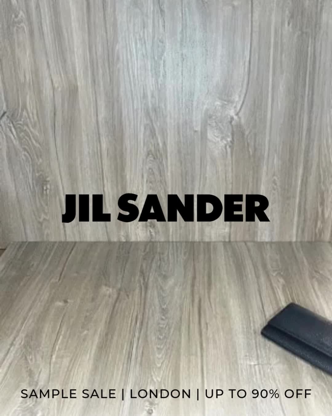 Book your ticket now via the link in our bio | Enjoy up to 90% off womenswear, menswear, footwear, bags and accessories from Jil Sander at our Regent Street store. ⁠
⁠
Jil Sander is a German fashion brand known for its minimalist, modern designs and focus on clean lines and understated elegance. Founded in 1968, it became synonymous with high-quality tailoring, sophisticated simplicity, and neutral colour palettes. The brand continues to shape luxury fashion with its refined, timeless pieces.⁠
⁠