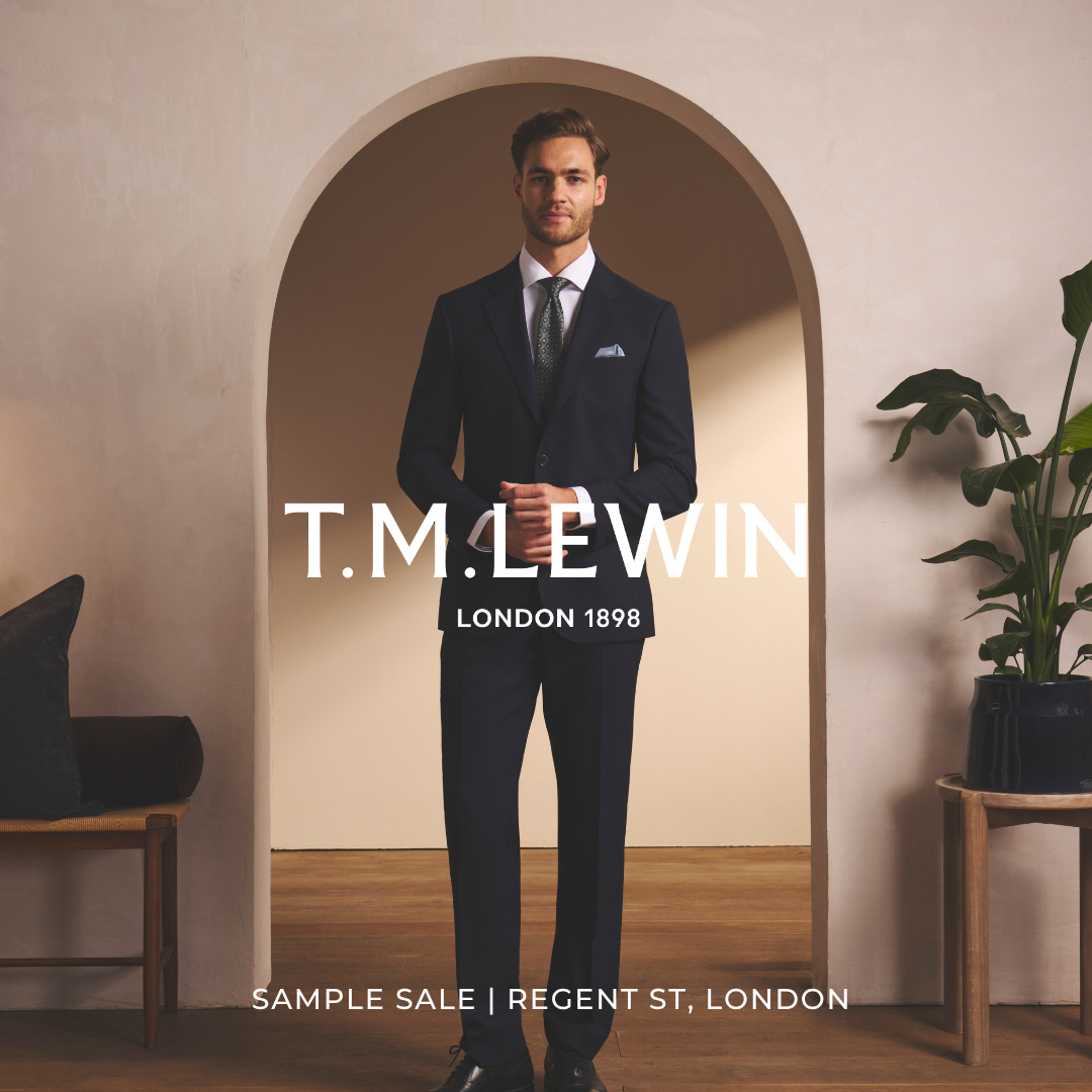 T.M. Lewin | Up to 80% off | Regent Street⁠
⁠
T.M.Lewin brings more than 125 years of shirtmaking and tailoring heritage to today’s wardrobe, designing sharp, versatile clothing for work, occasions and everything in between.⁠
⁠
Book now via the link in bio.