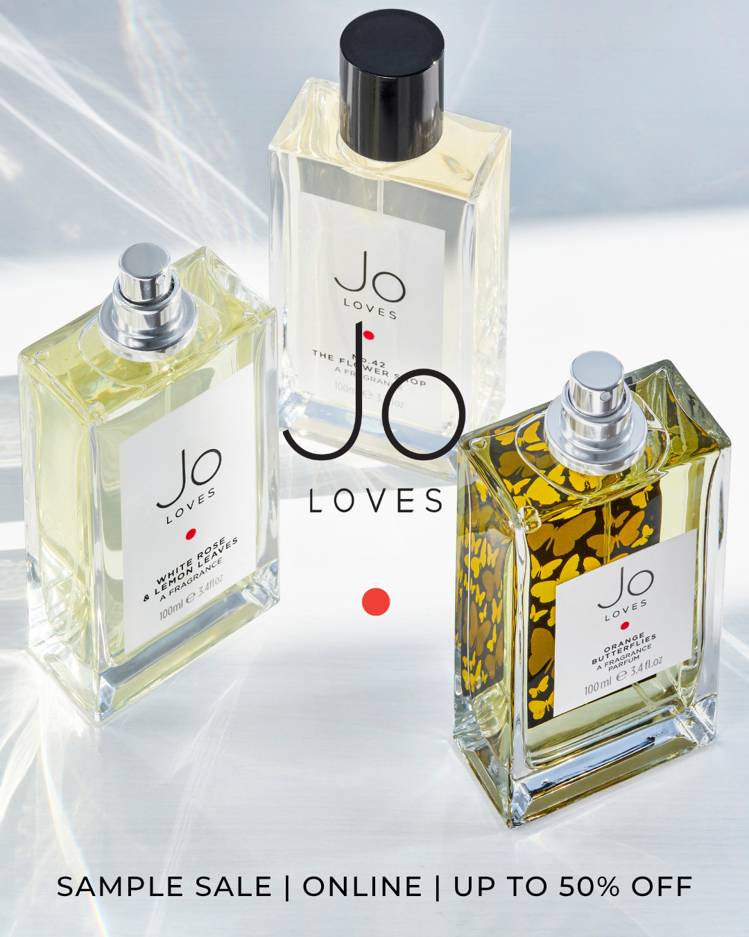 Book your ticket now via the link in our bio | Enjoy up to 50% off fragrance, bath, body and home by Jo Loves at the Showcase online store.⁠
⁠
Jo Malone CBE has been described as an ‘English scent maverick’ and the woman responsible for creating some of the world’s most loved fragrances. Jo Loves bottles Jo’s undeniable desire to create beautiful and unexpected fragrances, pioneering new products and entertaining experiences. Jo’s creative seal of integrity, symbolised by the red dot, is stamped across everything that bears the Jo Loves name.⁠
⁠